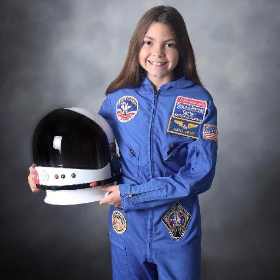 Alyssa Carson a sus 13 años ya tiene toda una carrera en la NASA. (Foto: Alyssa Carson)