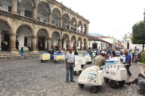 "Congelan" el comercio de helados en carretilla en La Antigua