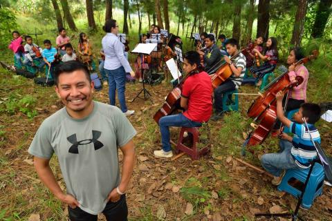 "Orquesta de las Verduras": así nació la música en Santa Cruz Balanyá