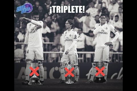 Los "memes" no tuvieron piedad de la eliminación del Real Madrid