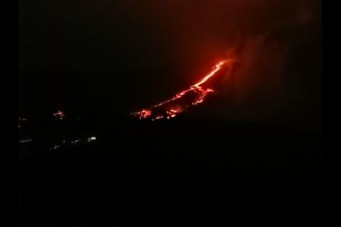 Impresionantes imágenes de la erupción en el volcán de Pacaya