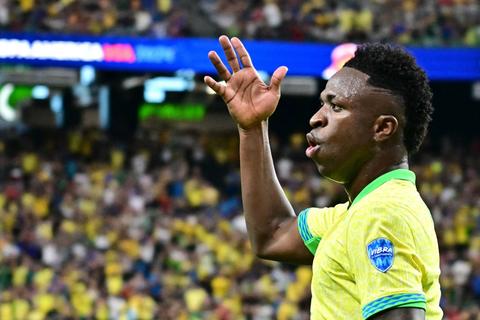 Vinicius se perderá los cuartos de final de la Copa América
