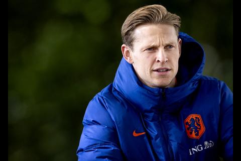 El barcelonista Frenkie de Jong será baja para Países Bajos en la Eurocopa