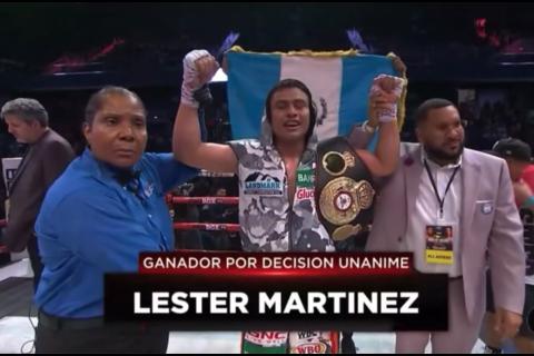 Lester Martínez mantiene el invicto y consigue su victoria número 18