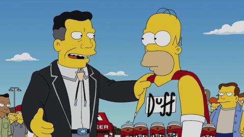 Los Simpson homenajean a su creador después de su fallecimiento