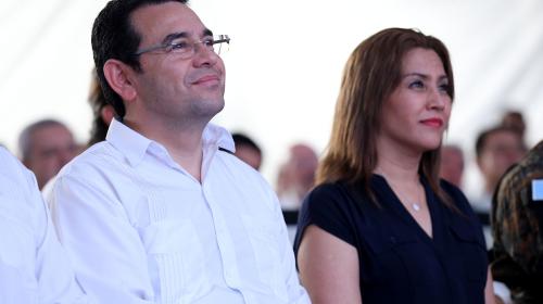 Jimmy Morales se desmayó durante un acto público en Jutiapa