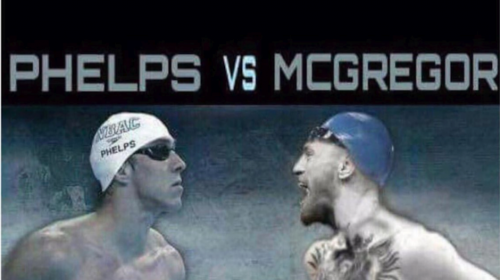 Michael Phelps invita a enfrentarse en una piscina a Conor McGregor 