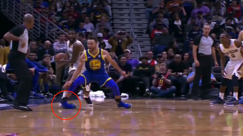 La terrible torcedura de tobillo de Stephen Curry en juego de la NBA