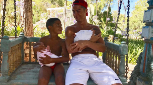 Revelan datos del nacimiento de los gemelos de Cristiano Ronaldo 