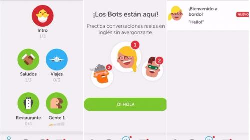 Duolingo lanza "Chatbots" para que puedas practicar mejor tu inglés