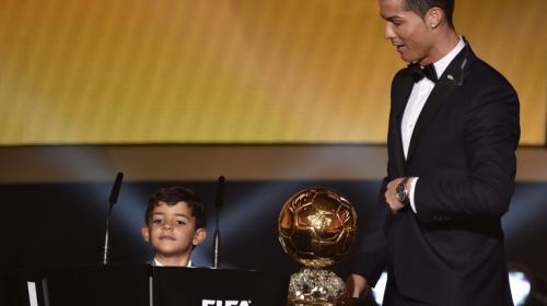 Cristiano Ronaldo presume el talento de su hijo en las redes sociales