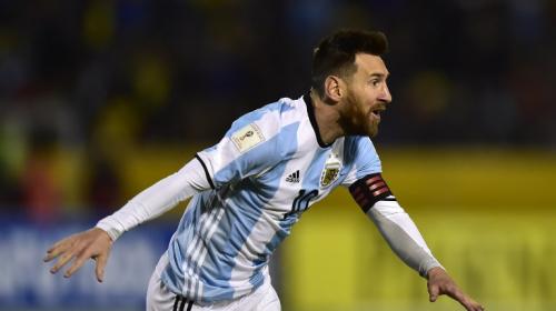 Con sufrimiento y de la mano de Messi Argentina se clasificó a Rusia 