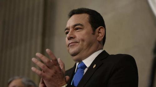 Presidente: Guatemala vale más que un pleito personal
