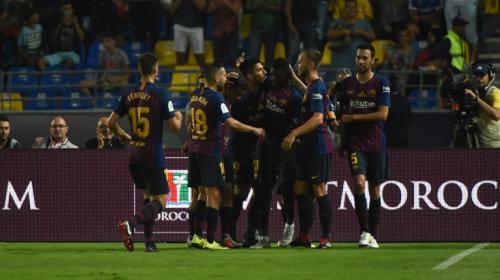 Golazo de Dembélé le da la Supercopa de España al Barcelona