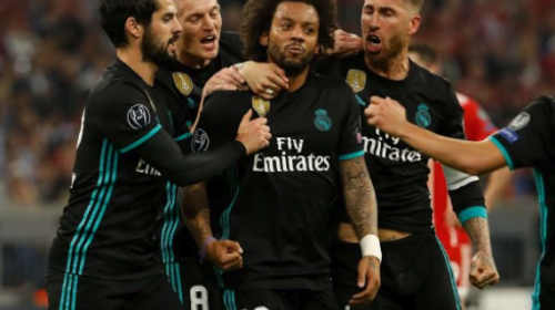Jugadores del Madrid superan un reto de manera espectacular