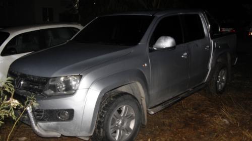 El carro robado en la zona 12 que apareció en Petén