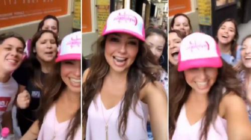 Thalía causa furor en Nueva York tras el #ThaliaChallenge 