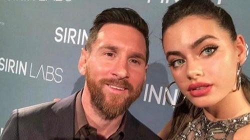 El video de Messi con una modelo del que todos hablan
