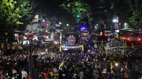 La impresionante despedida a los jugadores de Boca en Argentina