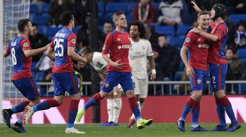 El CSKA le pega un baile al Real Madrid y ya le gana 2-0