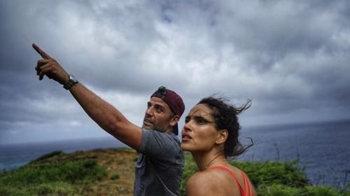 Adria Arjona y Oscar Isaac juntos en el nuevo hit de Netflix 