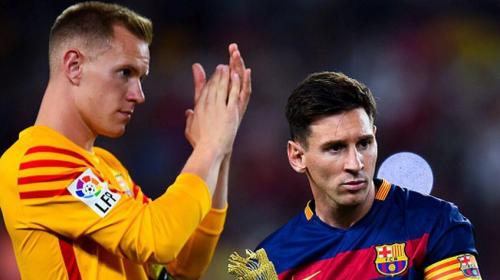 Triple humillación de Messi a Ter Stegen: gambeta, vaselina y chilena