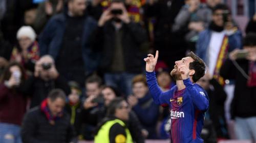 El FC Barcelona y Messi siguen intratables en la Liga 