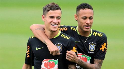 La extraña felicitación de Neymar a Coutinho por su llegada al Barça