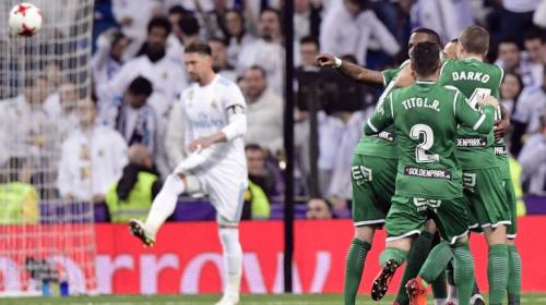 El modesto Leganés elimina al Real Madrid de la Copa del Rey