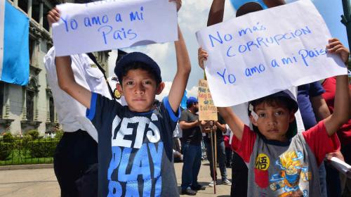 ¿Luchar contra la corrupción es dividir a Guatemala?