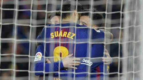 Lluvia de goles en el Camp Nou y el Barça se consolida en el liderato