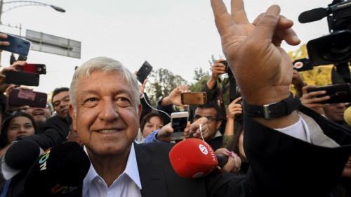 López Obrador es el virtual ganador de la presidencia en México