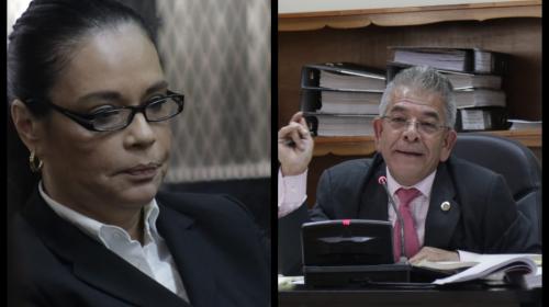 Roxana Baldetti al juez Gálvez: "Usted es mi enemigo"