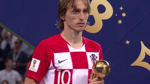 Luka Modric el Balón de oro del Mundial Rusia 2018