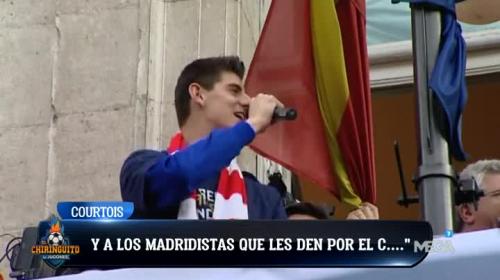 El canto ofensivo que un día Courtois dedicó a la afición del Madrid