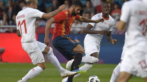 Golazo de Odrioloza y error de De Gea en pobre empate de España
