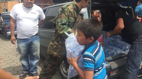 Guatemaltecos demuestran su solidaridad ante la tragedia por erupción 