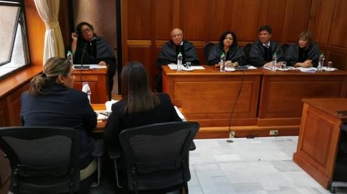 Sandra Jovel acudió a tribunales por caso en su contra