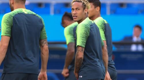 El look de Neymar en el último entreno genera reacciones en redes