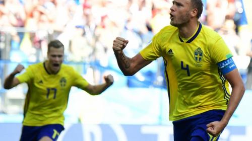 Suecia vence a Corea con un gol de penal marcado por el VAR