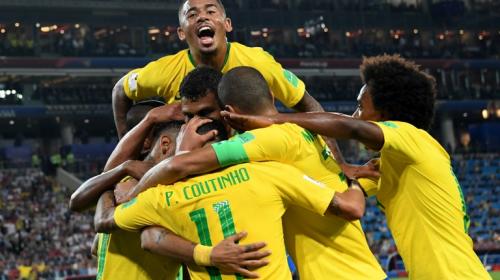Brasil gana, es primero y enfrentará a México en octavos de final