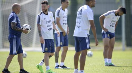 Sampaoli y Messi preparan una sorpresa para enfrentar a Francia 