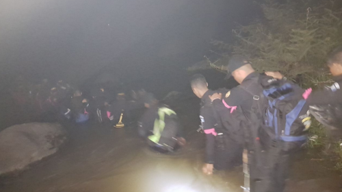 La PNC pasó la noche en una montaña para atrapar a "Los Guangochas"