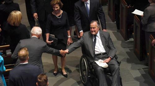 Hospitalizan al expresidente de Estados Unidos George H.W. Bush