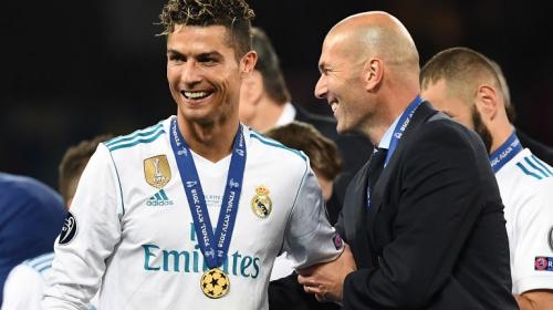 Cristiano Ronaldo se despide así de Zinedine Zidane 