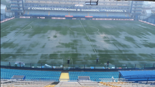 Estadio inundado para la final Boca Juniors - River Plate
