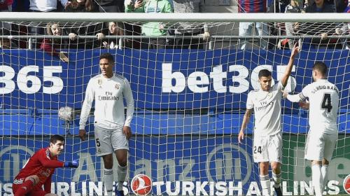 ¡Tremenda paliza! El Real Madrid cae por goleada ante el Eibar