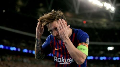 ¿A quién iba dirigida la extraña celebración de Messi?
