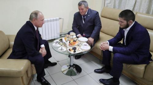 Presidente de Rusia regaña a Khabib Nurmagomedov