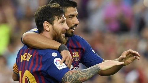 El detalle de Messi con Luis Suárez que no se vio en la televisión